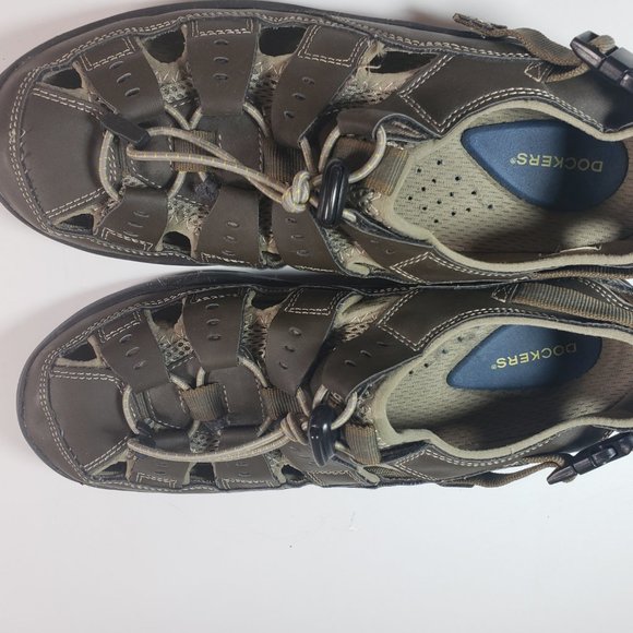 DOCKERS Men's Fisherman Water Hiking Trail Sandals - Picture 5 of 7